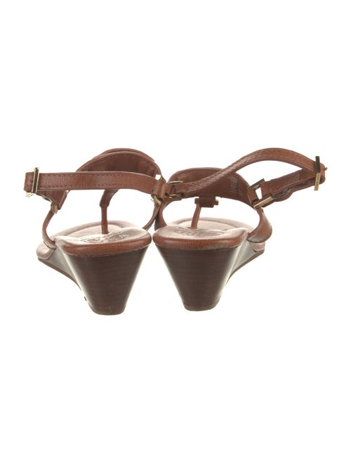 Tory Burch Leather T-Strap Sandals