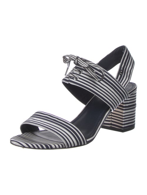 Tory Burch Striped Slingback Sandals