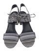 Tory Burch Striped Slingback Sandals