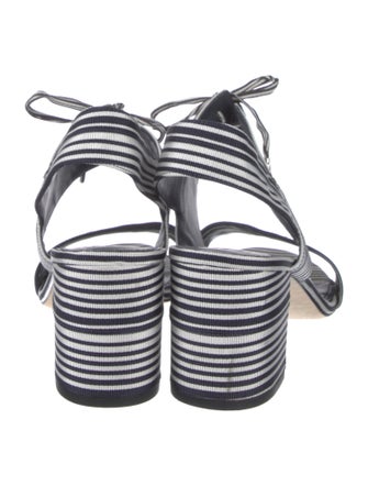 Tory Burch Striped Slingback Sandals