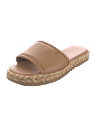Tory Burch Leather Espadrilles