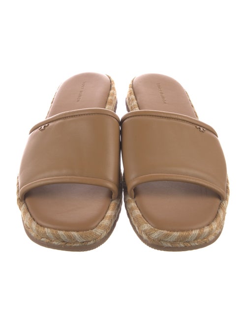 Tory Burch Leather Espadrilles