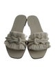 Tory Burch Leather Braided Accents Slides