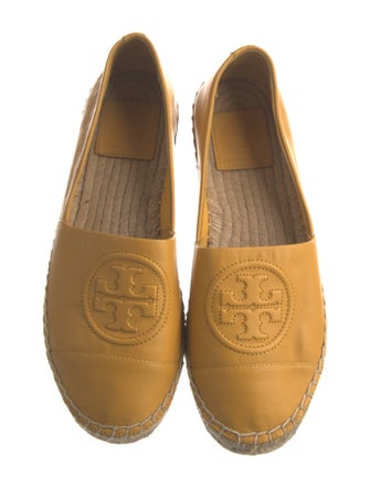 Tory Burch Leather Espadrilles