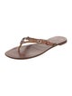 Tory Burch Leather Flip Flops