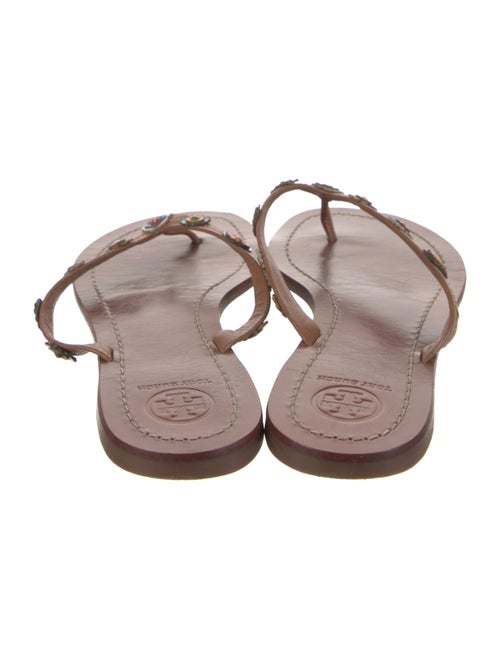 Tory Burch Leather Flip Flops