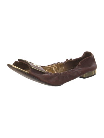 Tory Burch Leather Ballet Flats