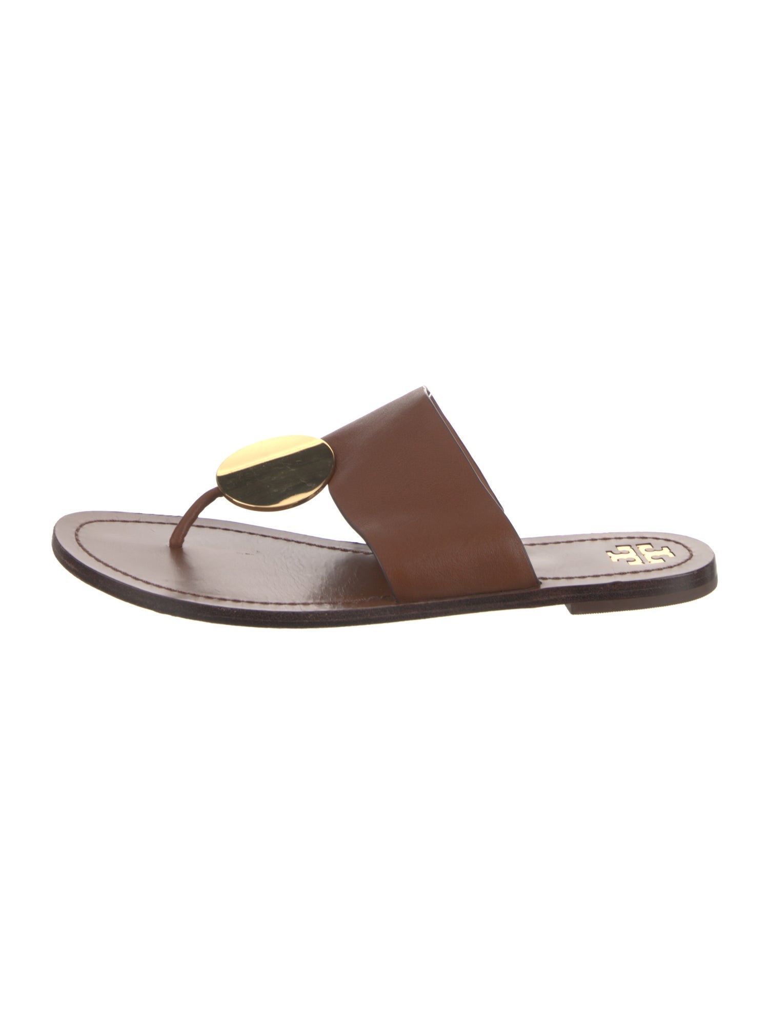 Tory Burch Leather Slides