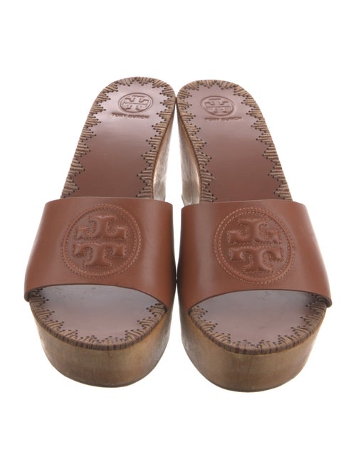 Tory Burch Leather Slides