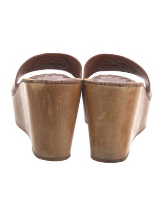 Tory Burch Leather Slides