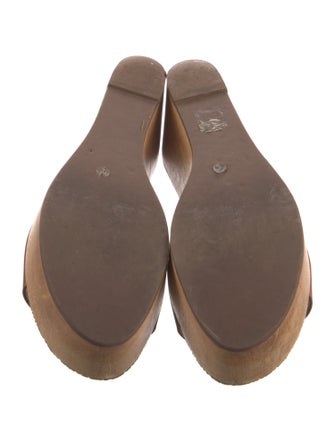 Tory Burch Leather Slides