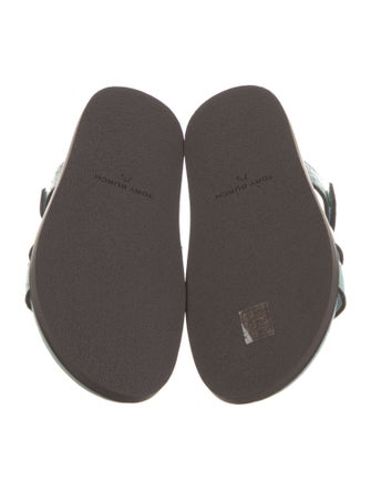 Tory Burch Leather Slides