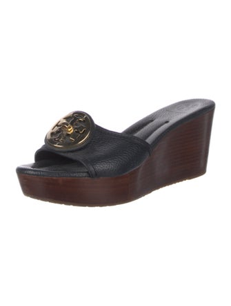 Tory Burch Leather Slides