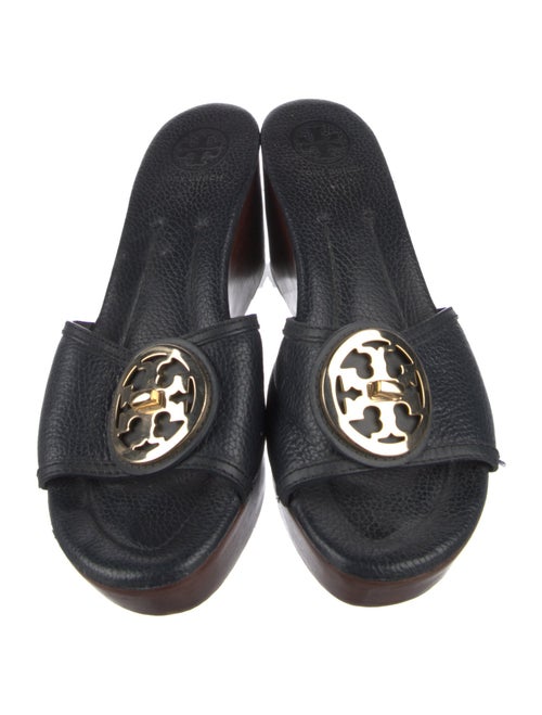 Tory Burch Leather Slides