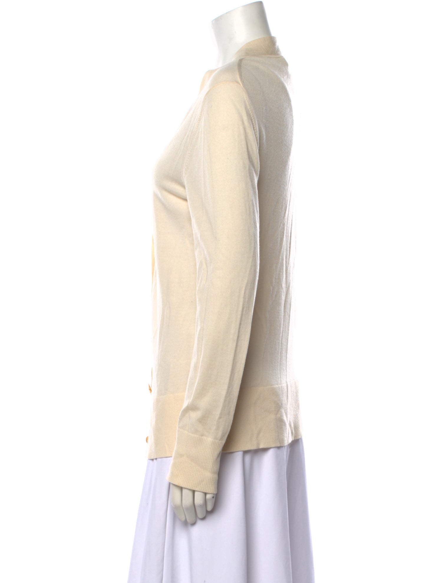 Tory Burch Merino Wool V-Neck Sweater