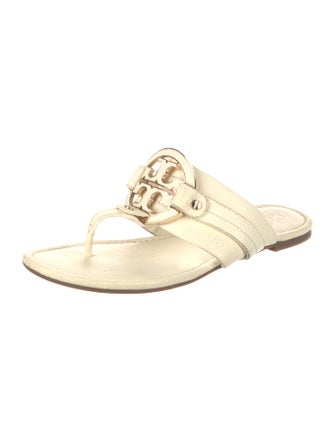 Tory Burch Leather Slides