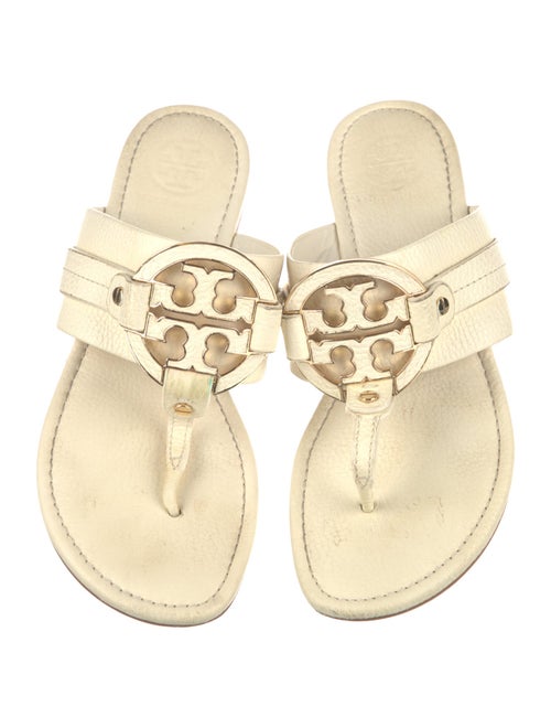 Tory Burch Leather Slides