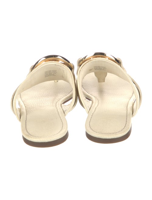 Tory Burch Leather Slides