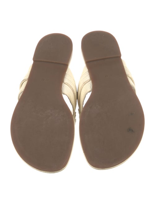 Tory Burch Leather Slides