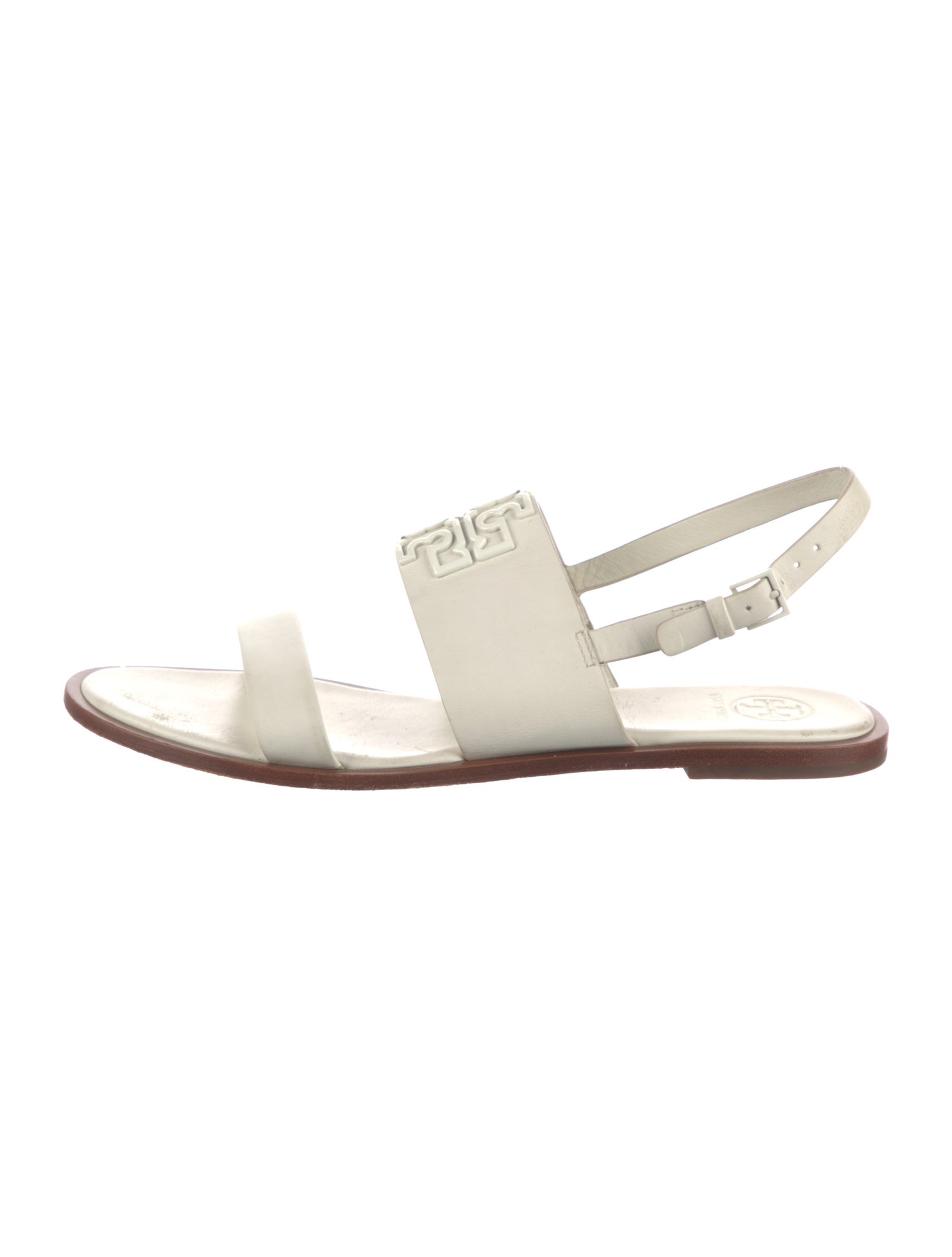 Tory Burch Leather Slingback Sandals
