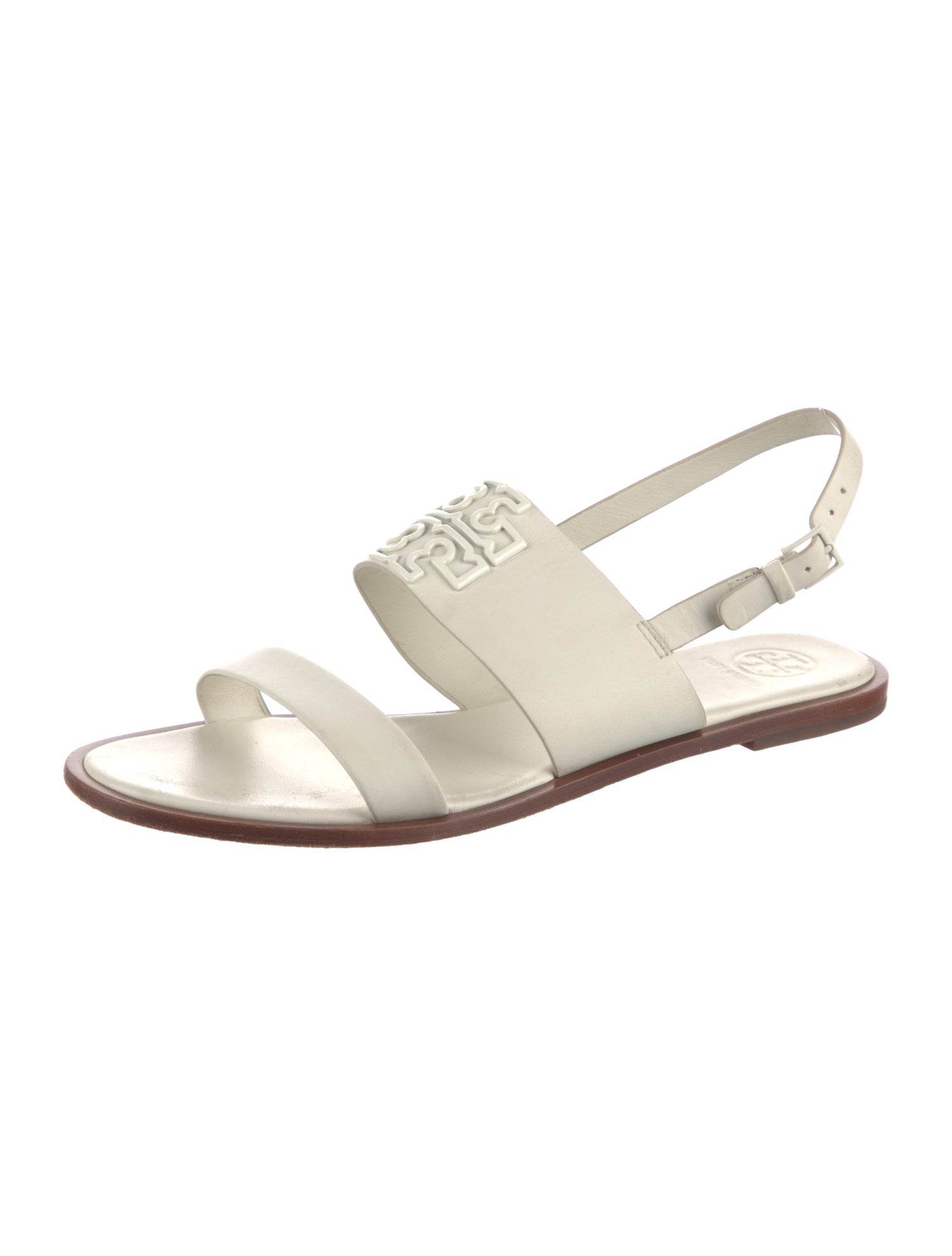 Tory Burch Leather Slingback Sandals
