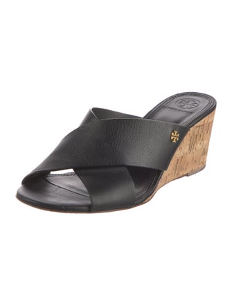 Tory Burch Leather Slides