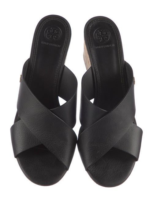 Tory Burch Leather Slides