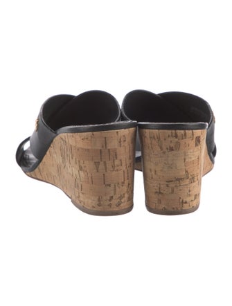 Tory Burch Leather Slides