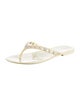Tory Burch Rubber Studded Accents Flip Flops