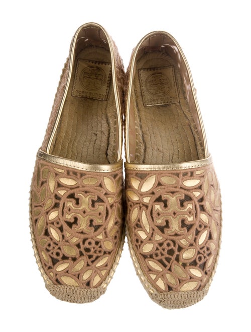Tory Burch Leather Printed Espadrilles