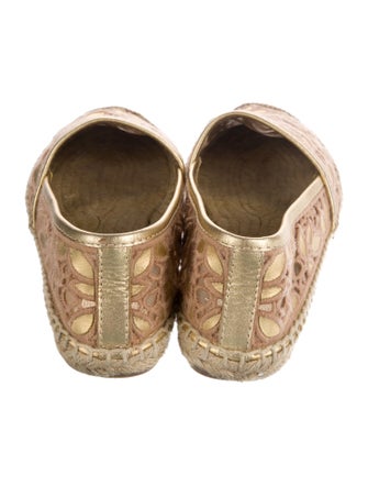 Tory Burch Leather Printed Espadrilles