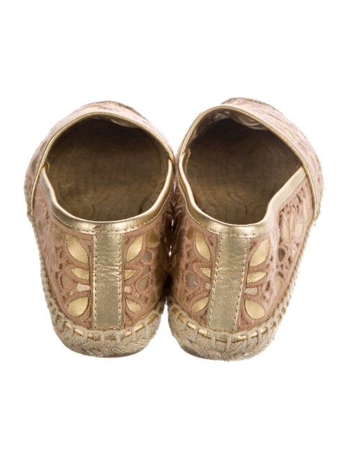 Tory Burch Leather Printed Espadrilles