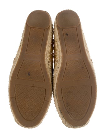 Tory Burch Leather Printed Espadrilles
