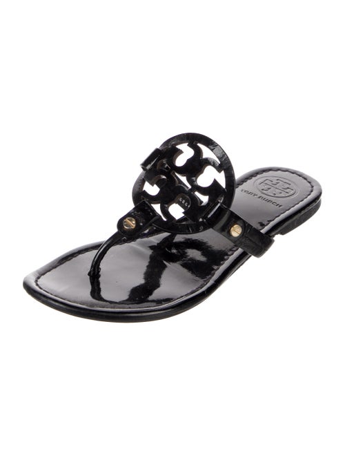 Tory Burch Patent Leather Slides
