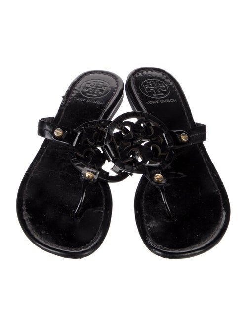 Tory Burch Patent Leather Slides
