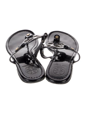 Tory Burch Patent Leather Slides