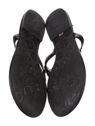 Tory Burch Patent Leather Slides