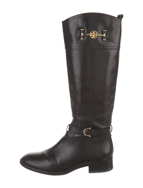 Tory Burch Leather Riding Boots