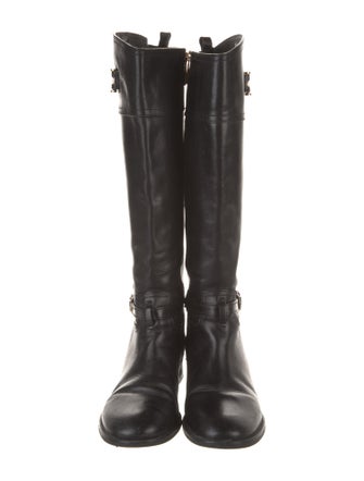 Tory Burch Leather Riding Boots