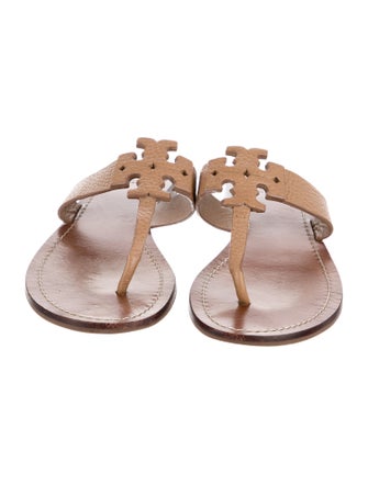 Tory Burch Leather Flip Flops