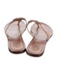 Tory Burch Leather Flip Flops