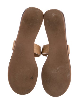 Tory Burch Leather Flip Flops