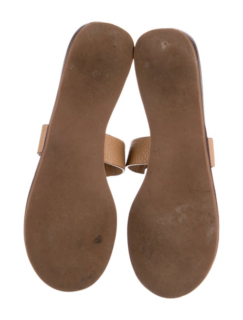 Tory Burch Leather Flip Flops