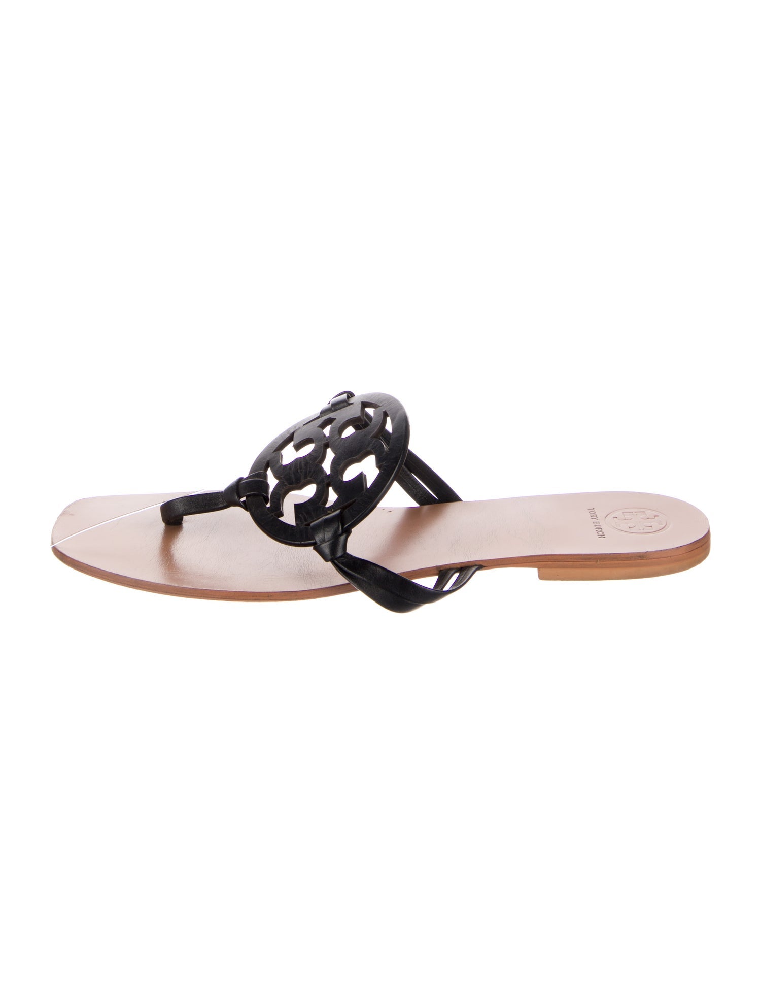 Tory Burch Leather Slides