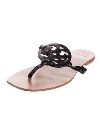 Tory Burch Leather Slides