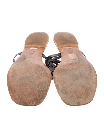 Tory Burch Leather Slides