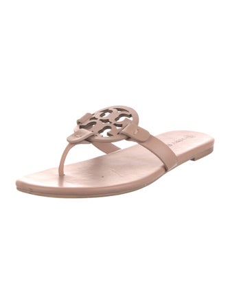 Tory Burch Leather Slides