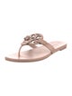 Tory Burch Leather Slides