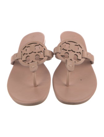 Tory Burch Leather Slides