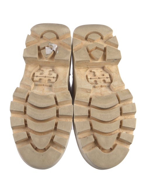 Tory Burch Canvas Combat Boots